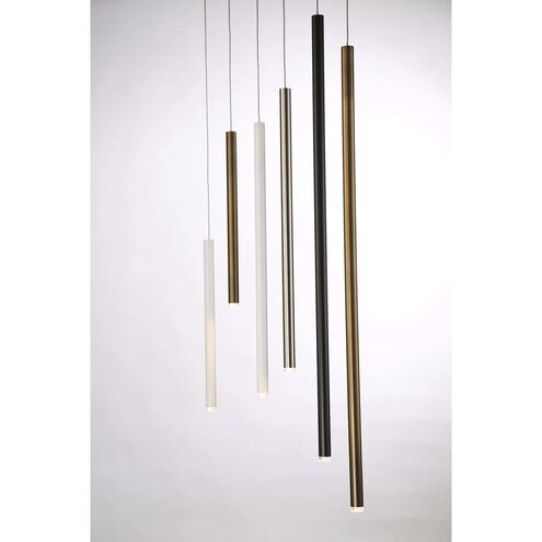 Navada LED 1 inch Brass Pendant Ceiling Light, Medium