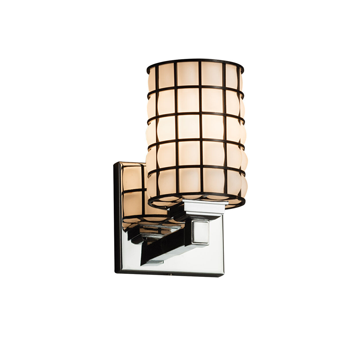 Wire Glass 1 Light 4.50 inch Wall Sconce