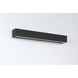 Stripe LED 2.36 inch Black Outdoor Wall Mount