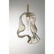 Norah 1 Light 5.5 inch Gold Standard Pendant Ceiling Light in Amber