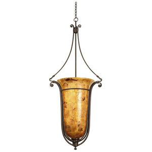 Somerset 6 Light 24 inch Tortoise Shell Foyer Ceiling Light
