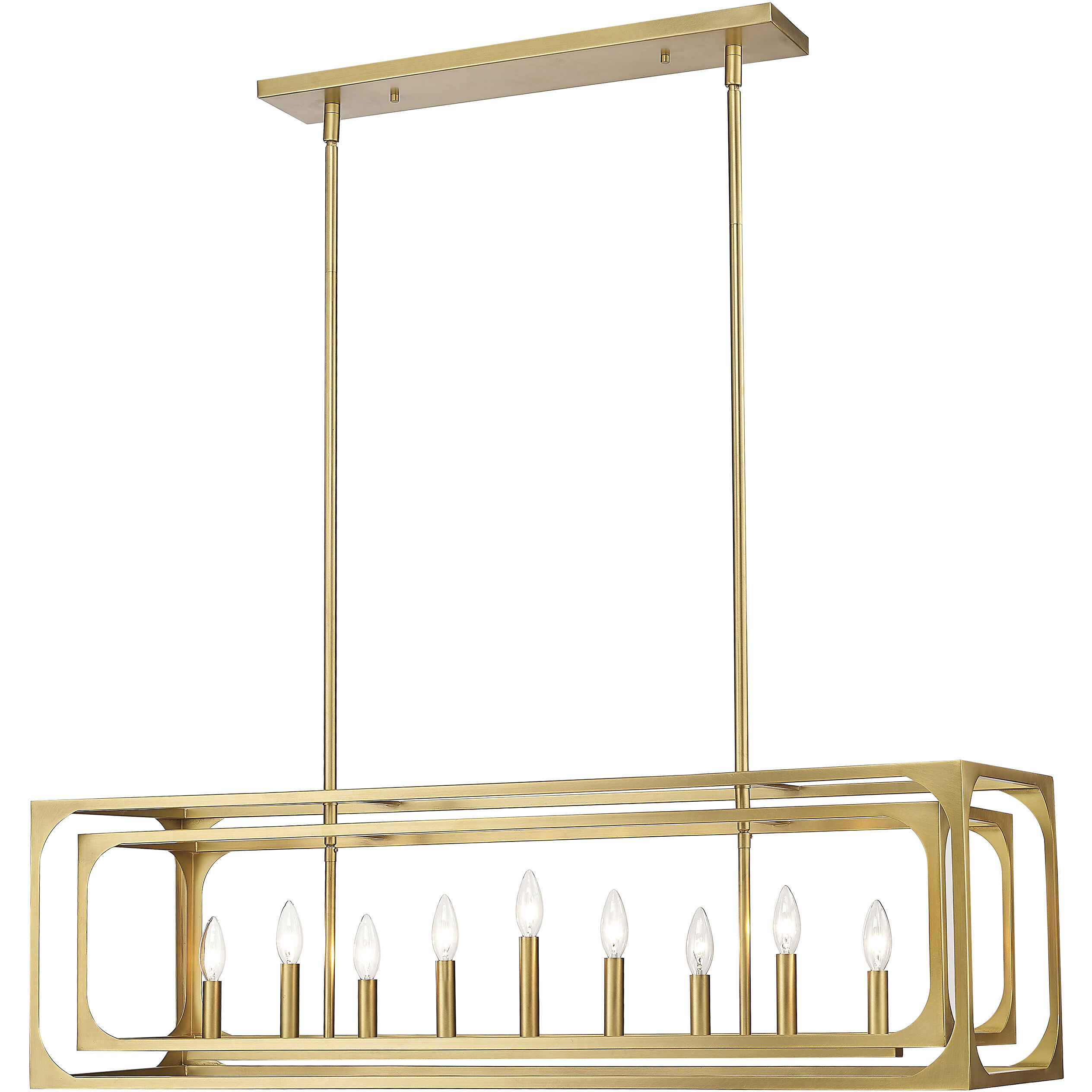 Easton 9 Light 13.00 inch Island Light