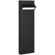 Sentry 7 watt Black Outdoor Bollard