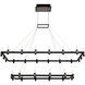 Altamont LED 27 inch Satin Nickel/ Black Chandelier Ceiling Light