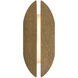 Inntra 1 Light 14 inch Brass Outdoor Wall Sconce
