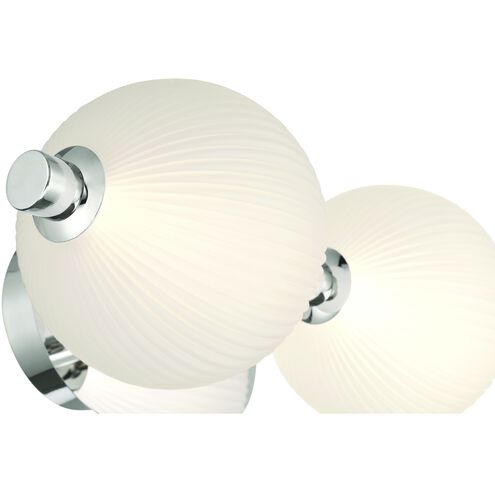 Palmas 2 Light 15 inch Polished Nickel Vanity Light Wall Light