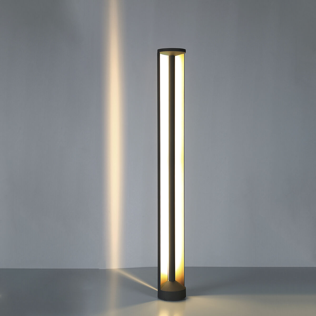 LED Bollard 120V 30 watt Graphite Grey Outdoor Bollard Light