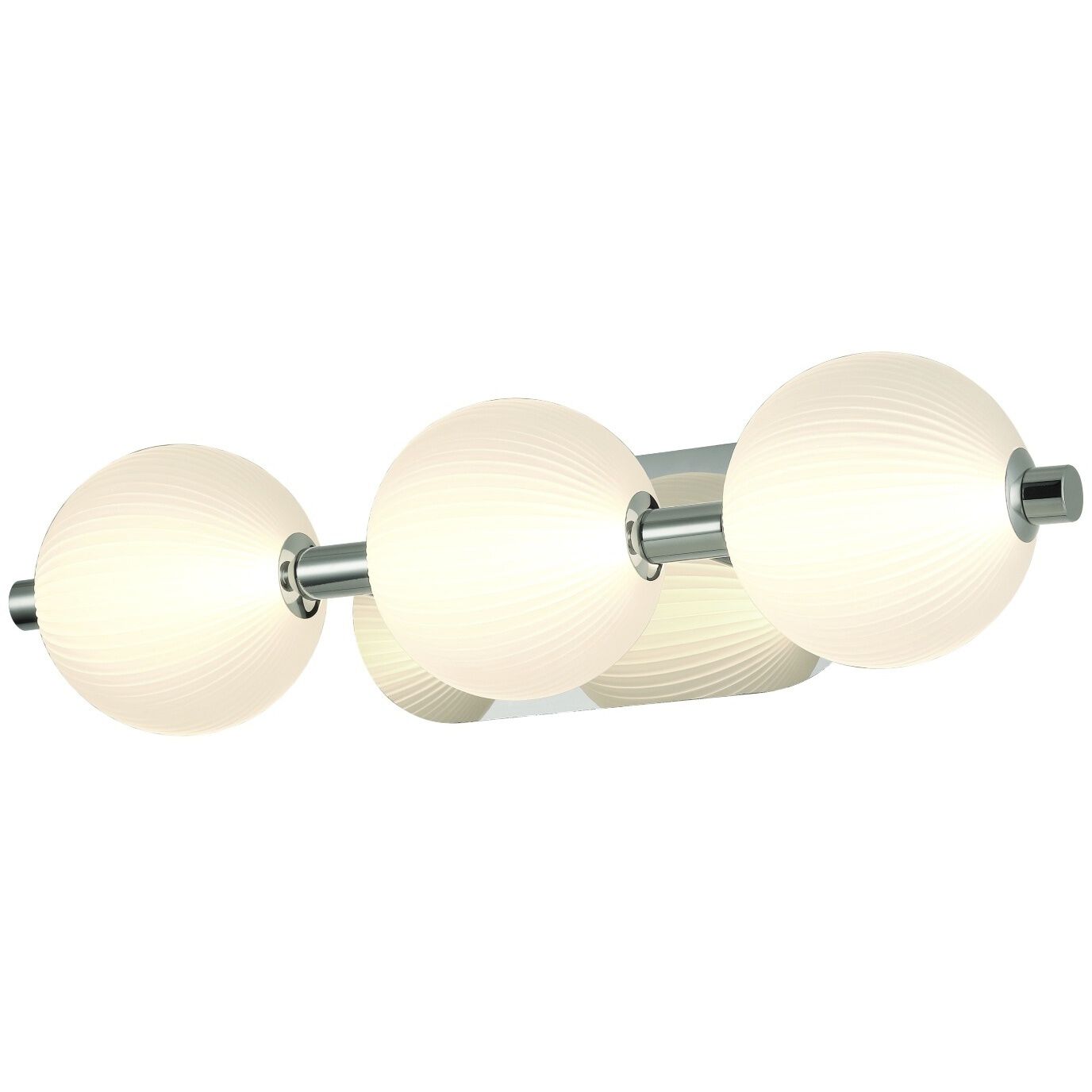 Palmas 3 Light 22.5 inch Polished Nickel Vanity Light Wall Light