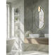 Mrissa 39 X 21 inch Matte Black LED Mirror