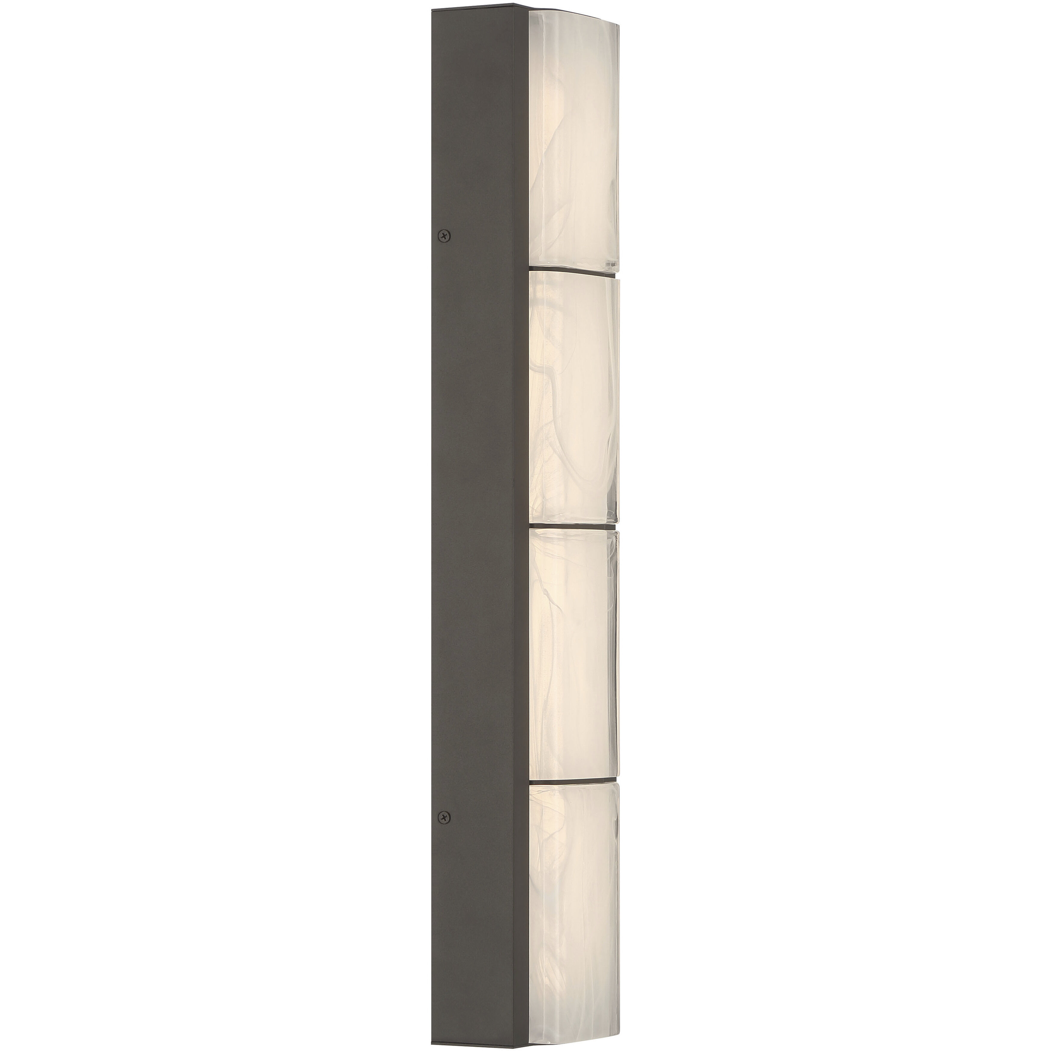 Gibraltar LED 24.5 inch Sand Bronze Outdoor Wall Sconce