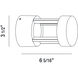 Ontario LED Marine Grey Outdoor Wall Mount