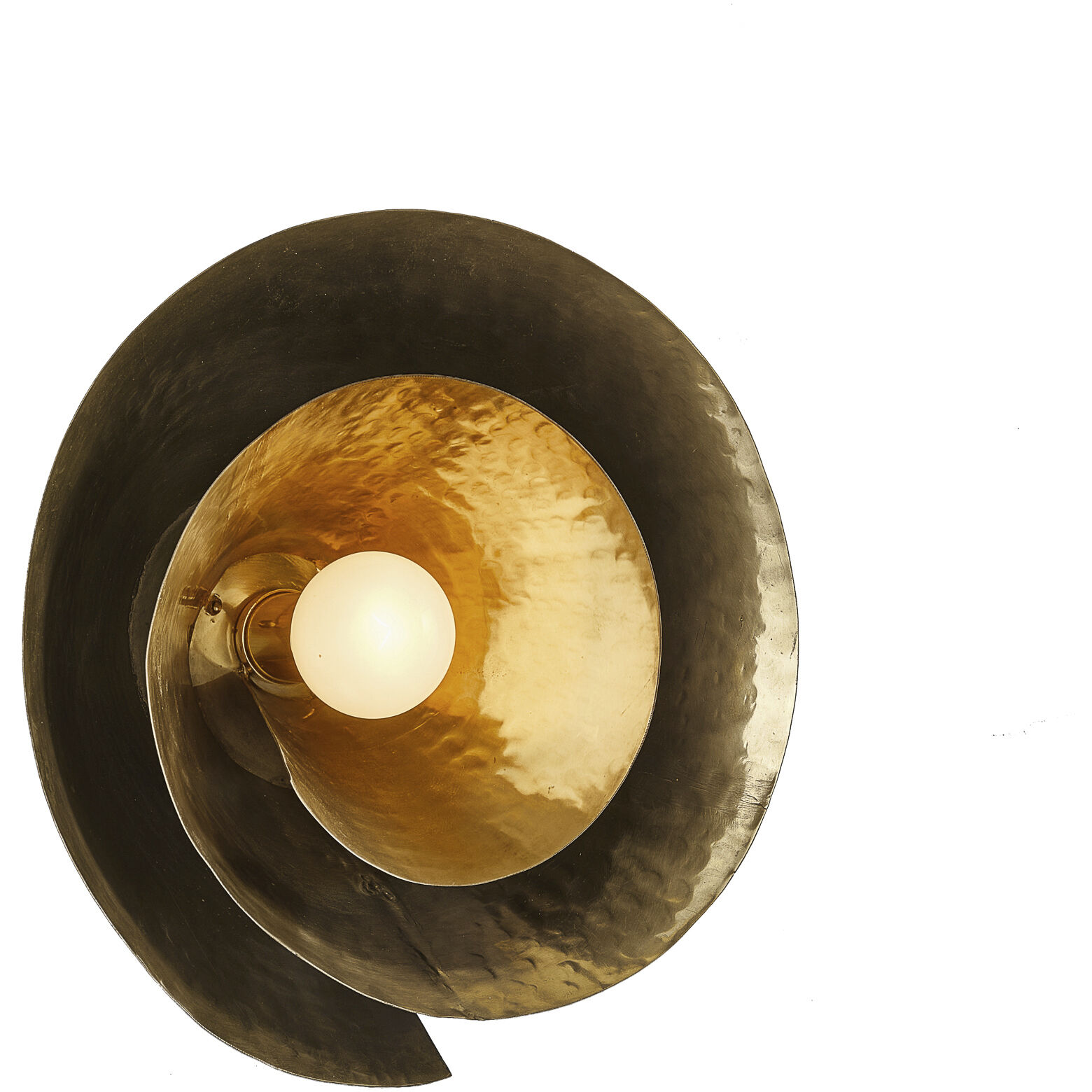 Arden 1 Light 16 inch Vintage Brass Wall Sconce/Flush Mount Wall Light