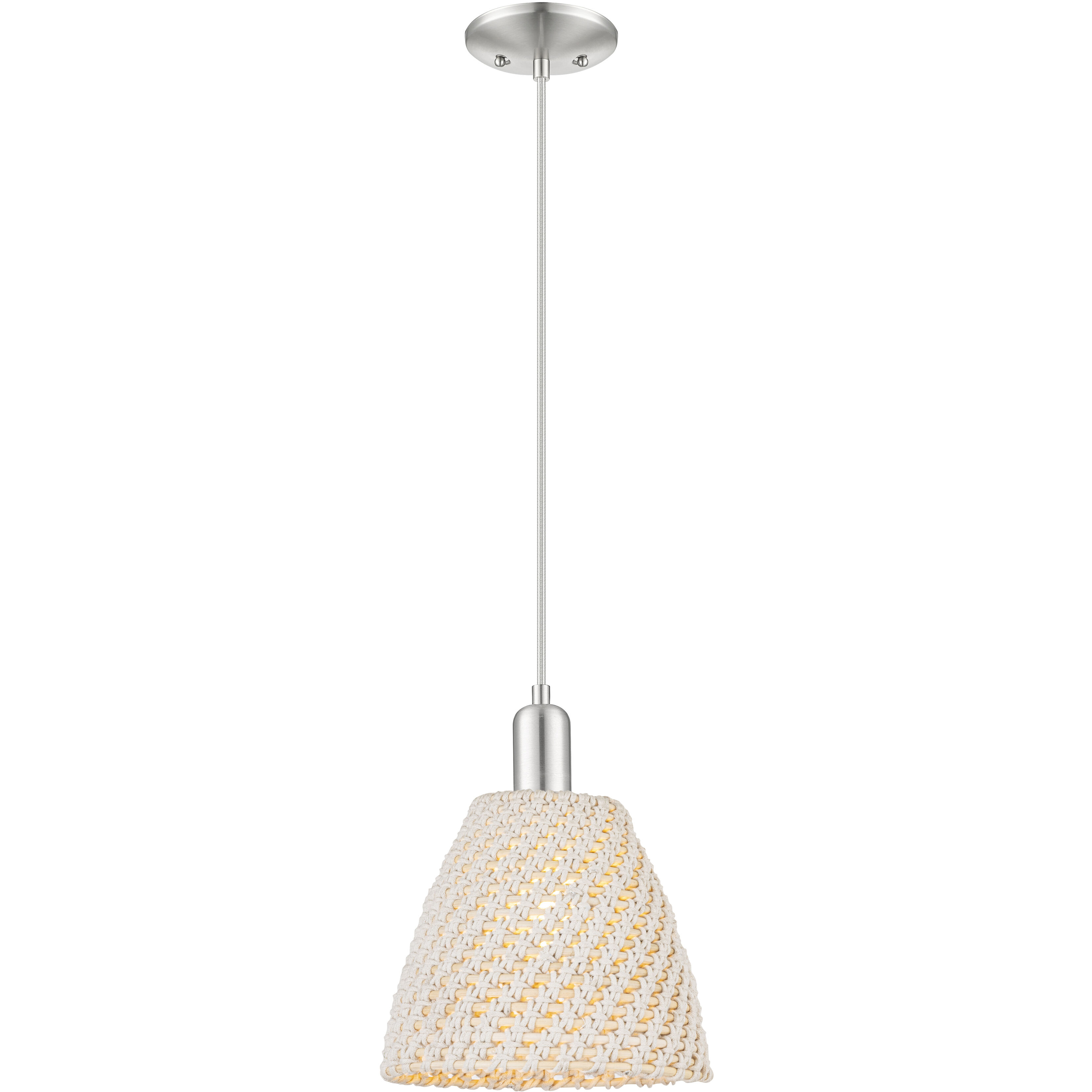 Natural Ballston Dome 1 Light 9.00 inch Mini Pendant