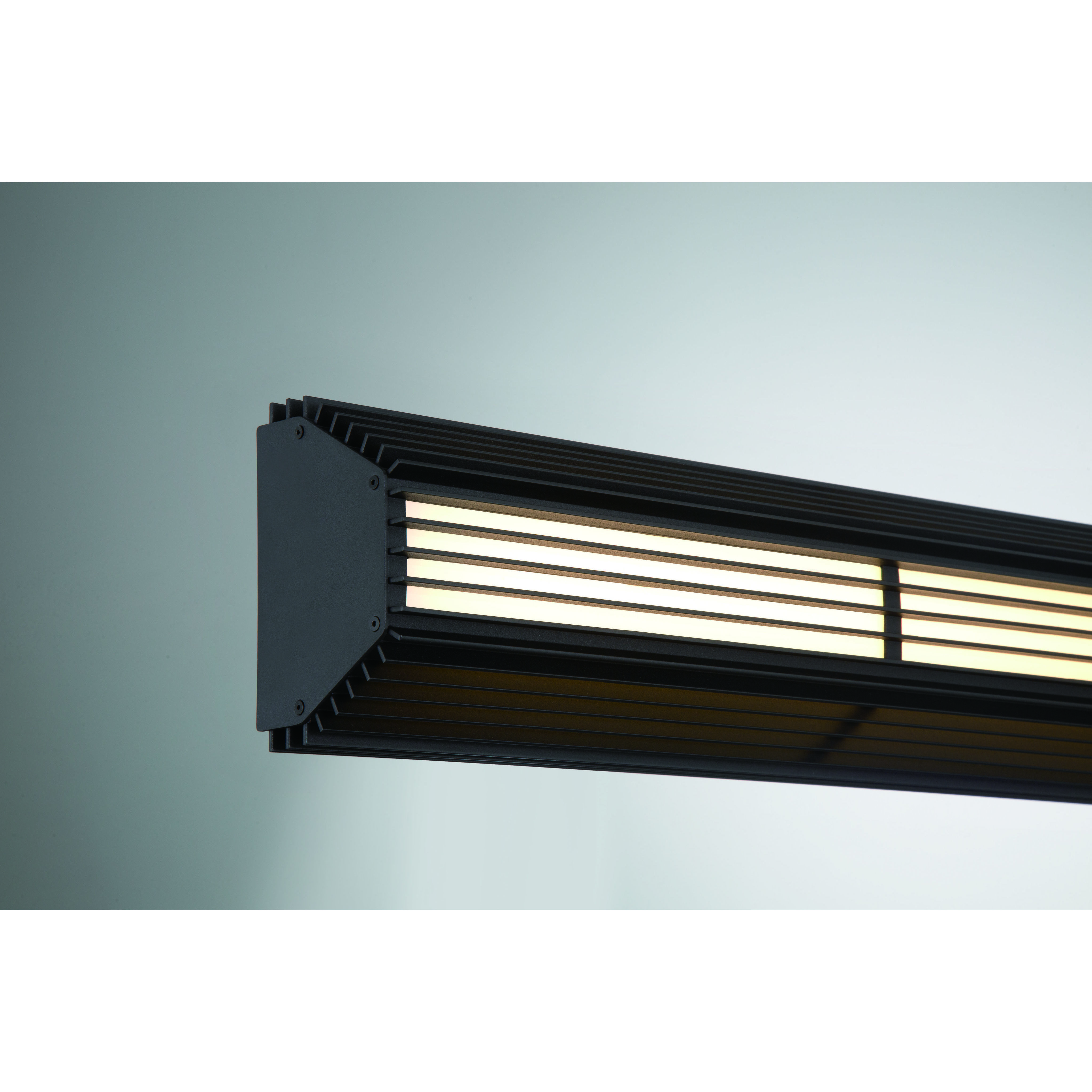 Morton LED 24 inch Sand Black Outdoor Wall Sconce