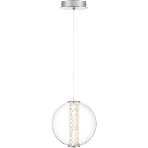 Atomo LED 8.75 inch Chrome Pendant Ceiling Light