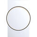 Trails 46 X 30 inch Matte Black LED Mirror