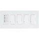 Ontario 5 X 3 inch White Patio Heater Dimmers and Timer in Four