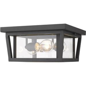 Seoul 3 Light 12.00 inch Outdoor Ceiling Light