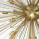 Dendelio 29 Light 40 inch Gold Chandelier Ceiling Light