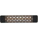 EF15 Series 9 X 8 inch Black Electric Patio Heater in Brix