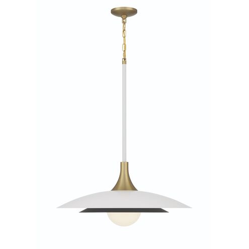 Welsh LED 24 inch White Pendant Ceiling Light