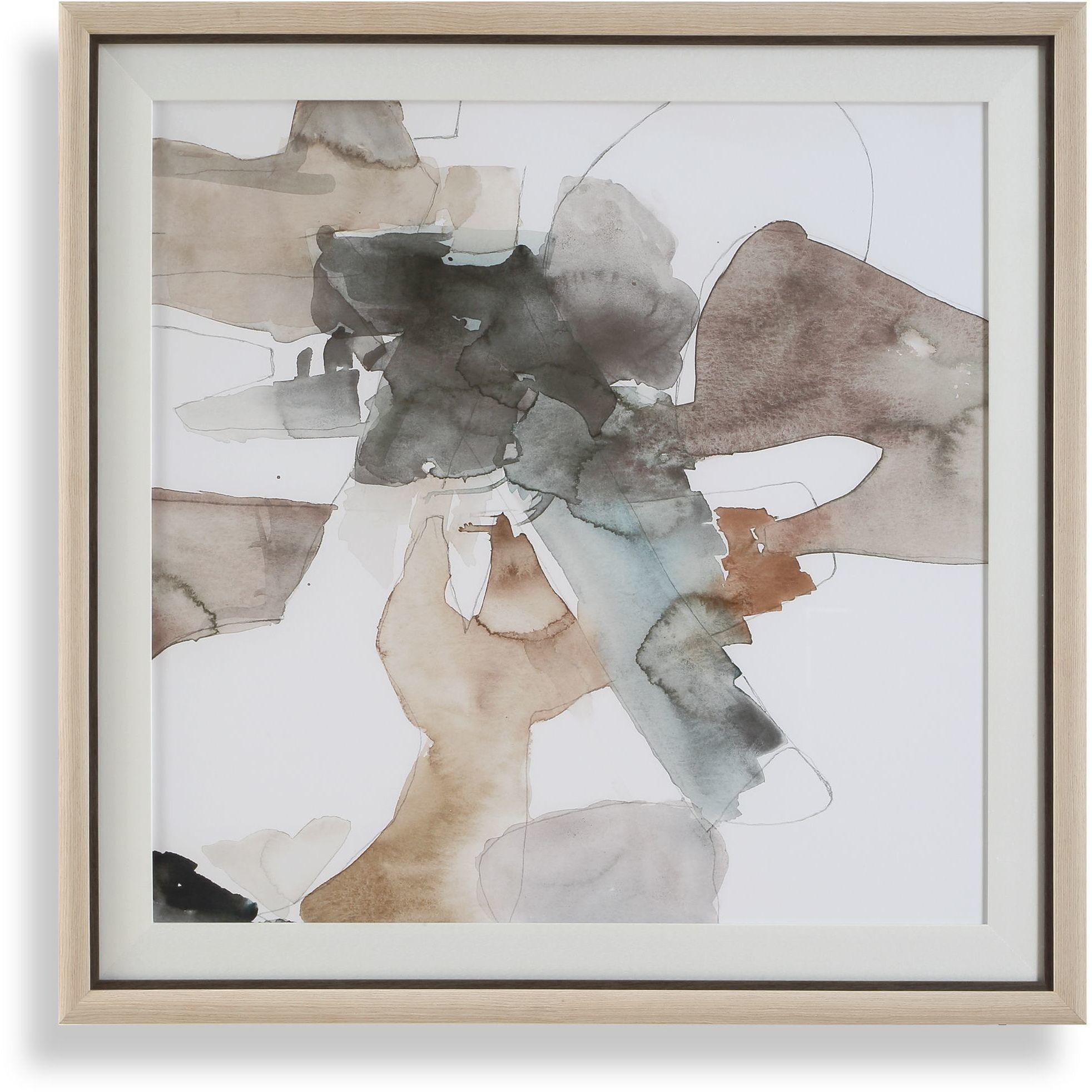 Cohesion 38.63 X 37 inch Framed Abstract Print