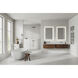 Artell 36 X 24 inch Brushed Silver LED Mirror