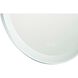Sara 36 X 24 inch Silver Mirror