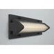 Hy50 LED 16 inch Sand Black Outdoor Wall Sconce