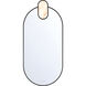 Mrissa 45.00 inch  X 21.00 inch Wall Mirror