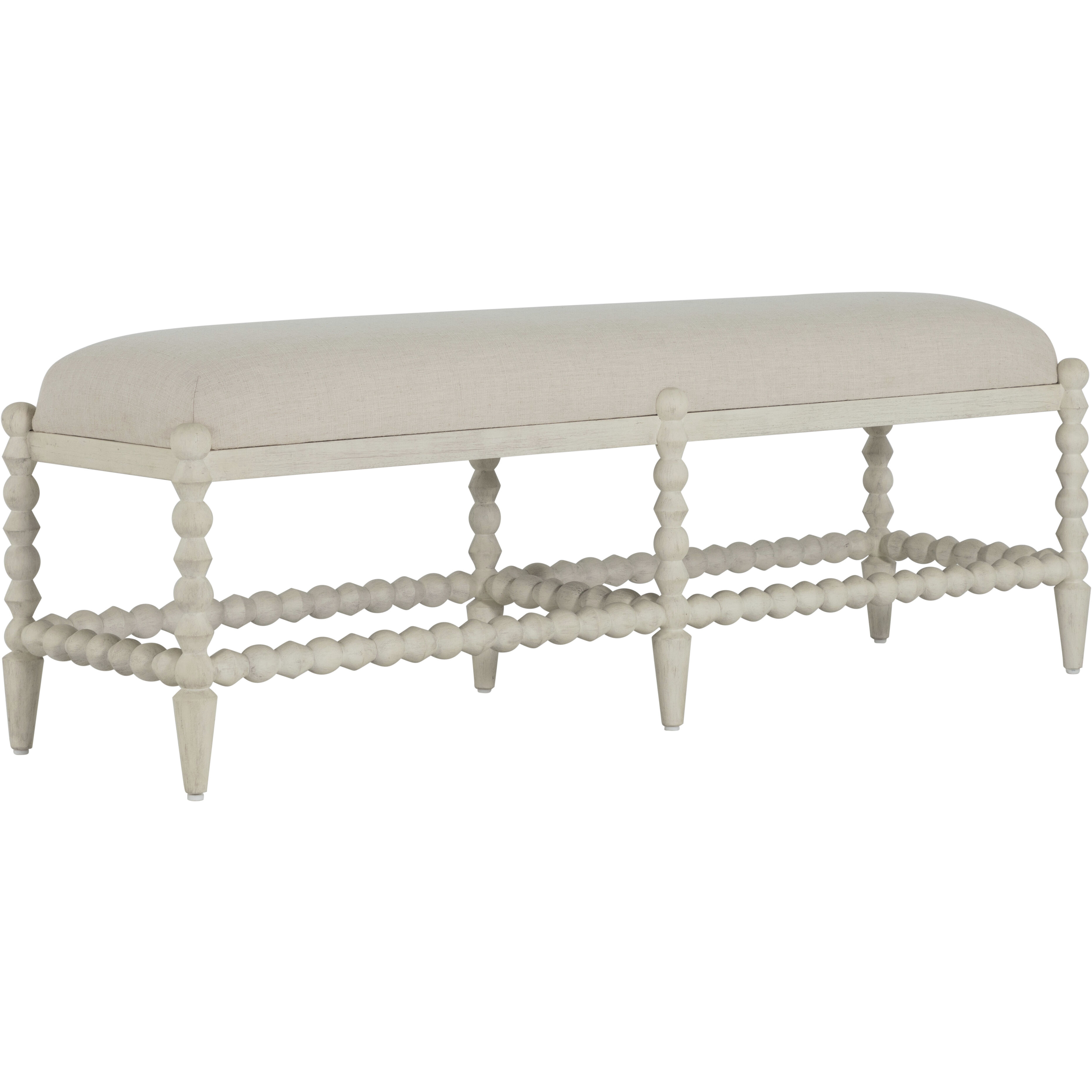 Jennifer White & Ivory Bench