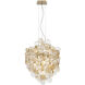 Trento 7 Light 10.5 inch Gold Chandelier Ceiling Light
