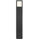 Beacon 9 watt Black Outdoor Bollard