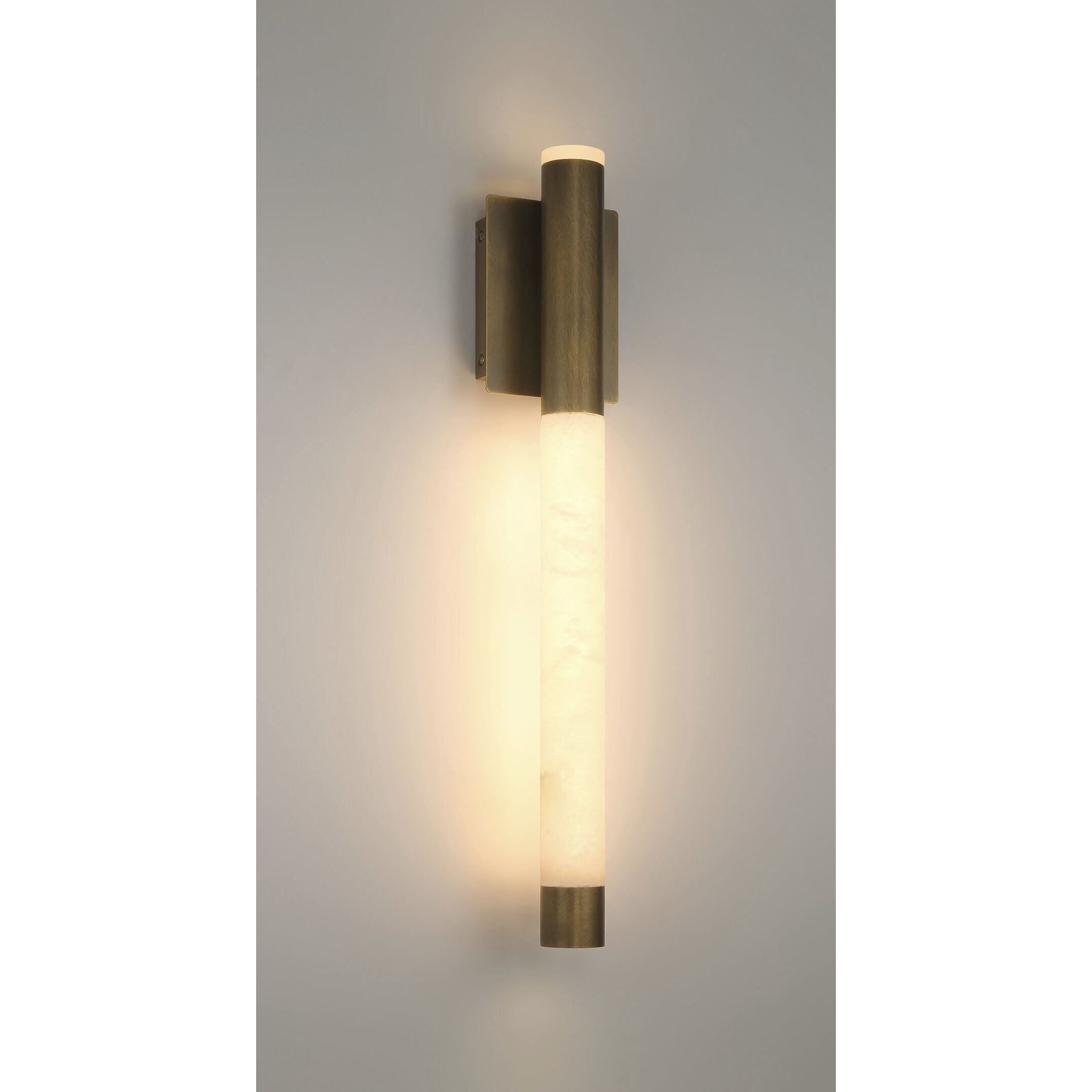 Ronda LED 4.75 inch Weathered Brass ADA Wall Sconce Wall Light