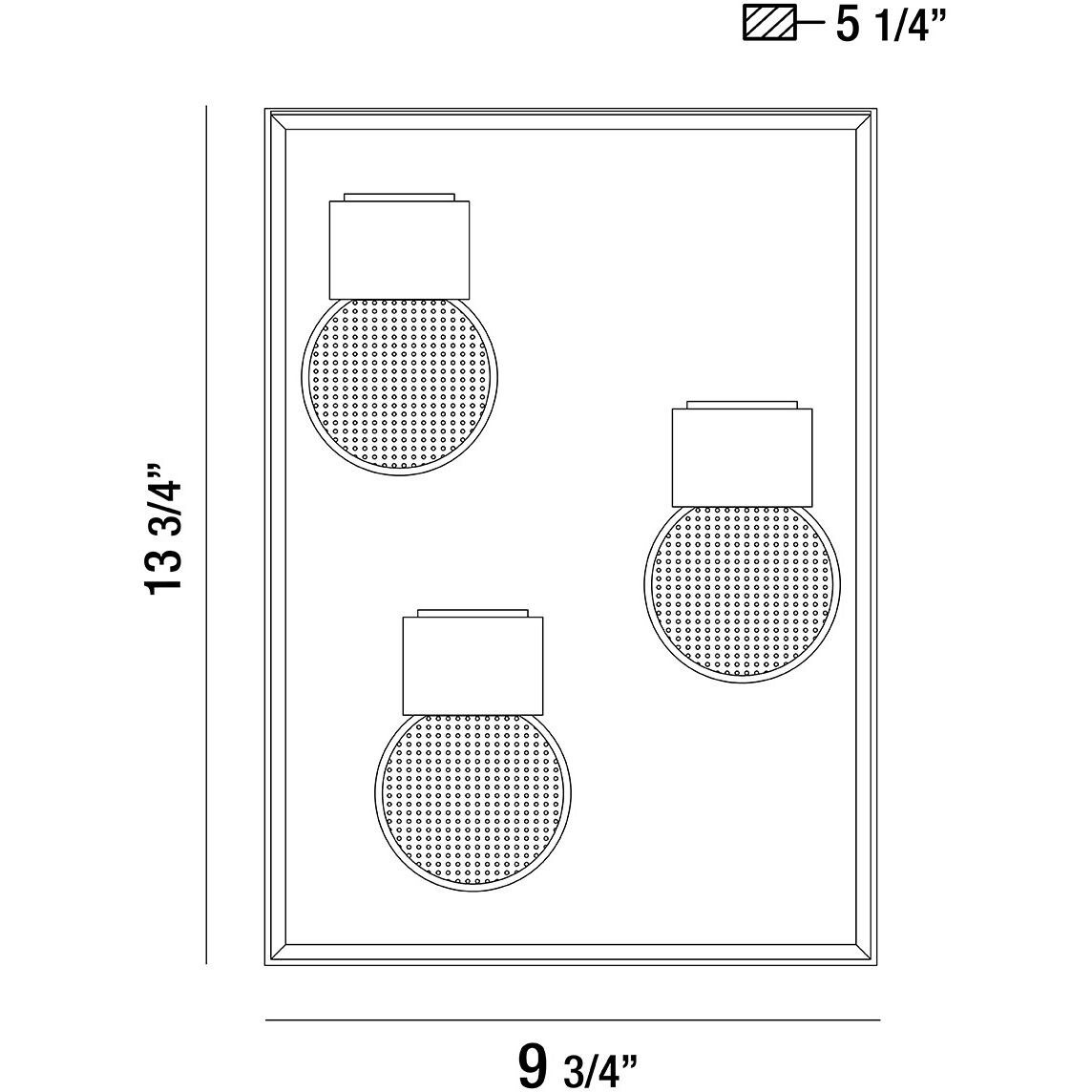 Gibson LED 13 inch Antique Grey Outdoor Wall Mount