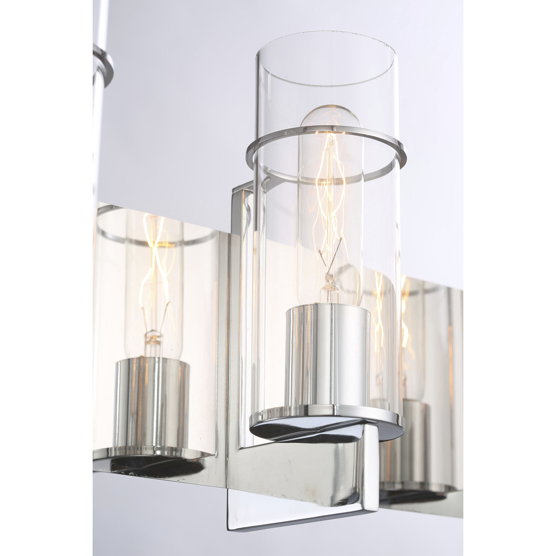 Pista 3 Light 19 inch Chrome Vanity Light Wall Light