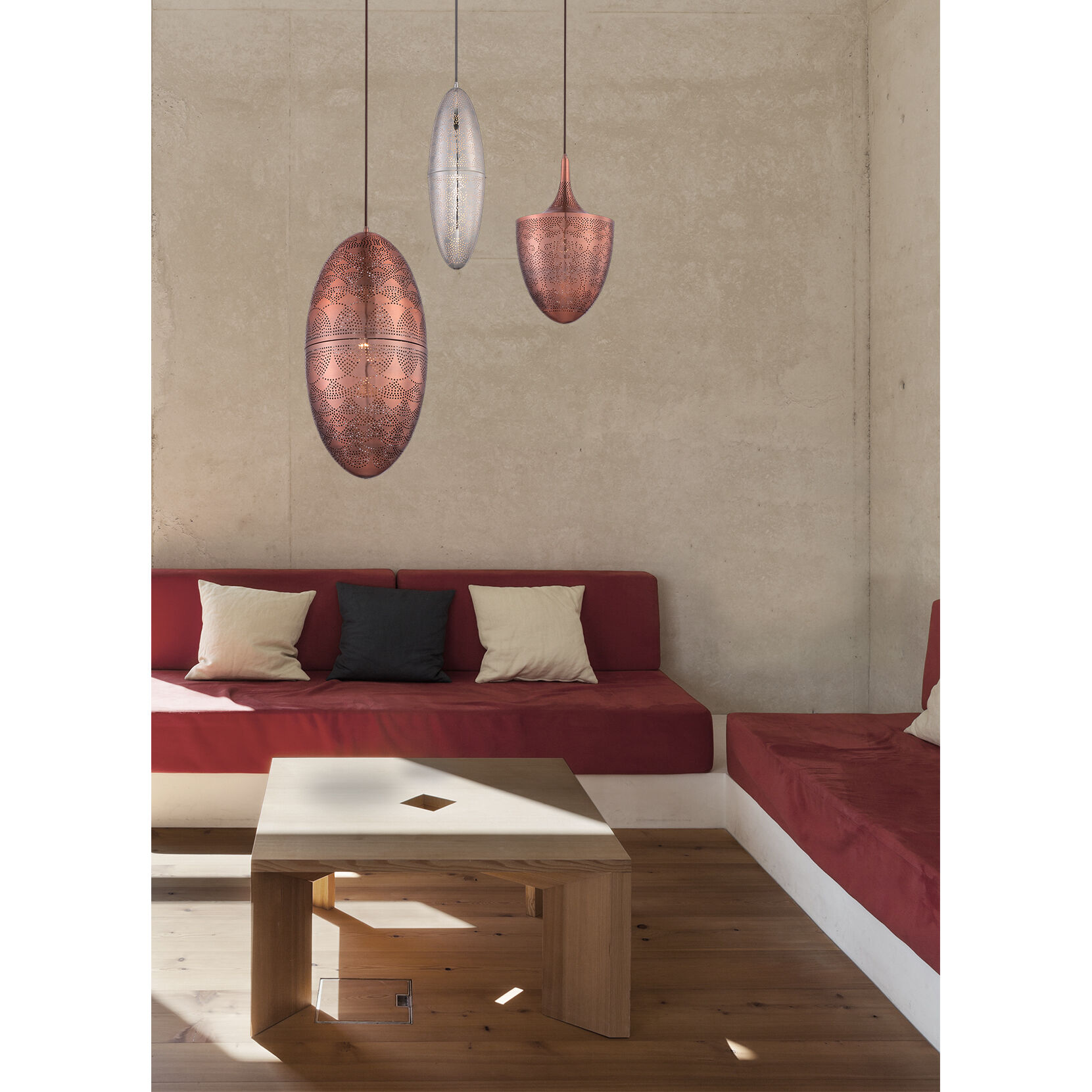 Lozzo 1 Light 6 inch Copper Pendant Ceiling Light