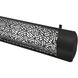 EF60 Series 9 X 8 inch Black Electric Patio Heater in Mason