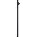 Sentry 7 watt Black Outdoor Bollard
