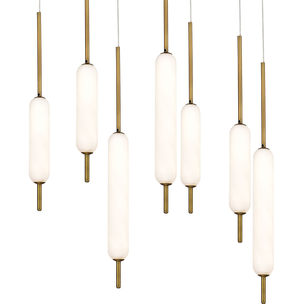 EuroFase 37236-042 Cumberland LED 7 inch Satin Nickel