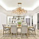 Campobasso 10 Light 22 inch Gold Chandelier Ceiling Light