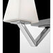 Anglo 5 Light 33 inch Chrome Vanity Light Wall Light