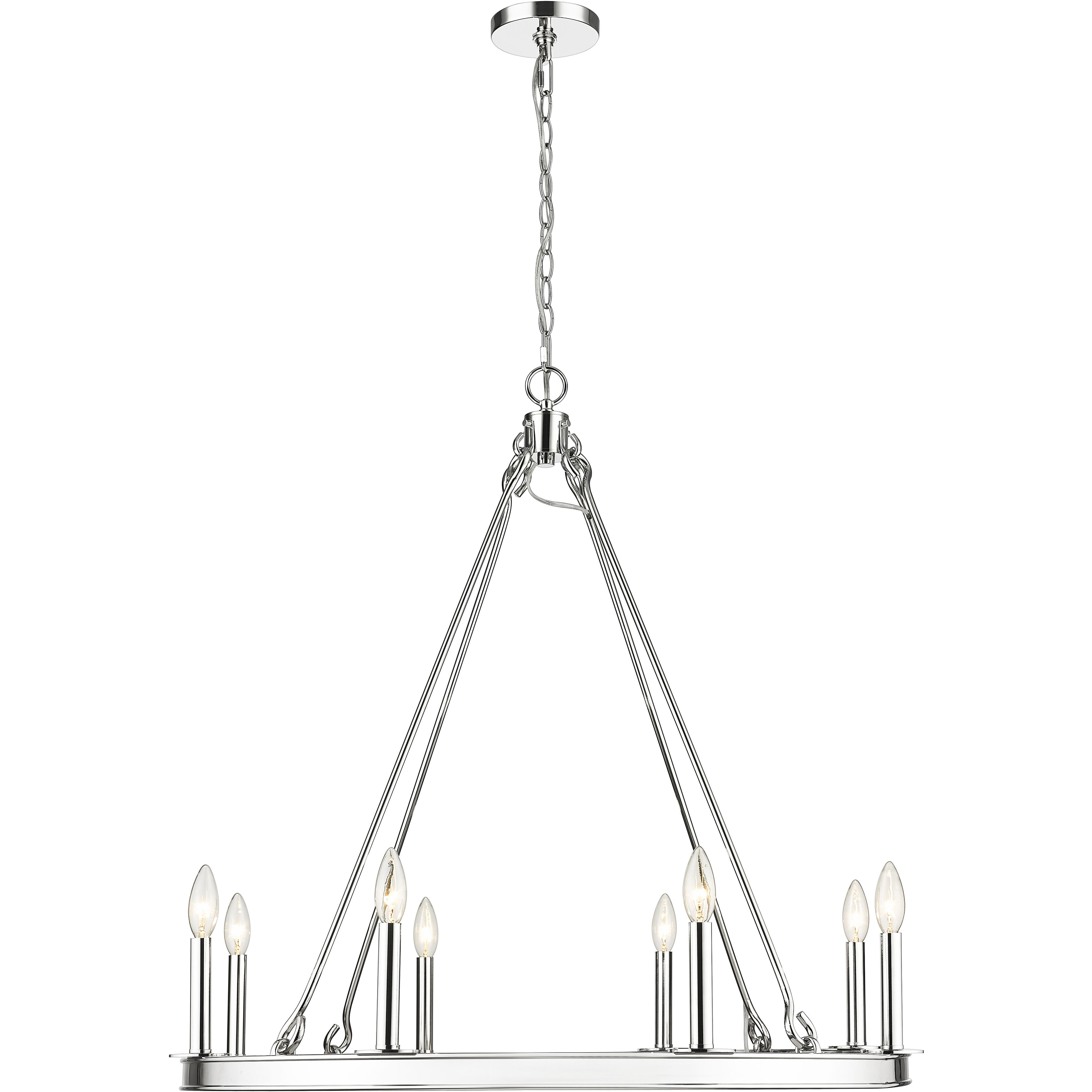 Barclay 8 Light 33.00 inch Chandelier