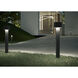 Passage 10 watt Black Outdoor Bollard