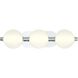 Palmas 3 Light 22.5 inch Polished Nickel Vanity Light Wall Light