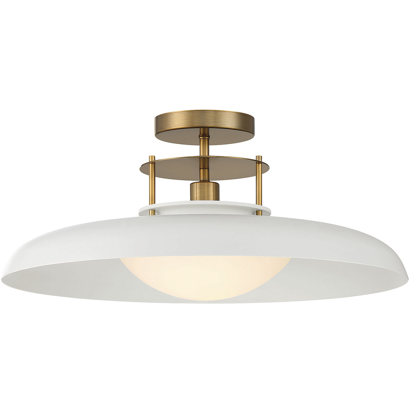 Gavin 1 Light 20.00 inch Semi-Flush Mount