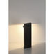 Sentry 7 watt Black Outdoor Bollard