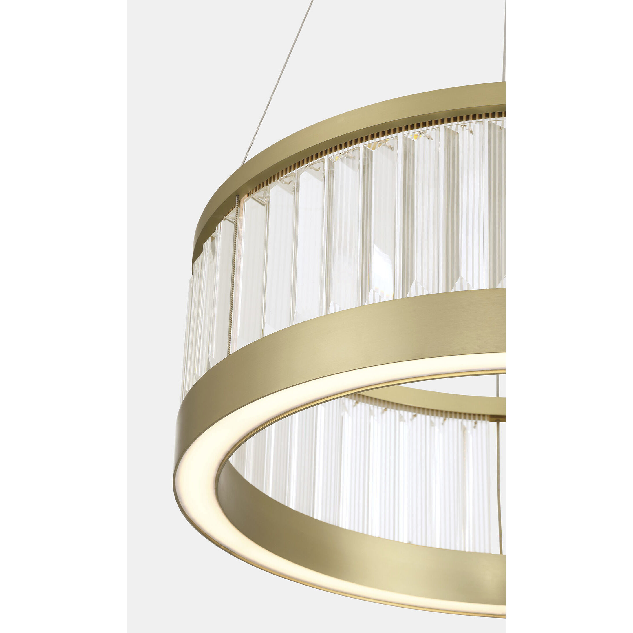 Empra LED 23.63 inch Gold Pendant Ceiling Light