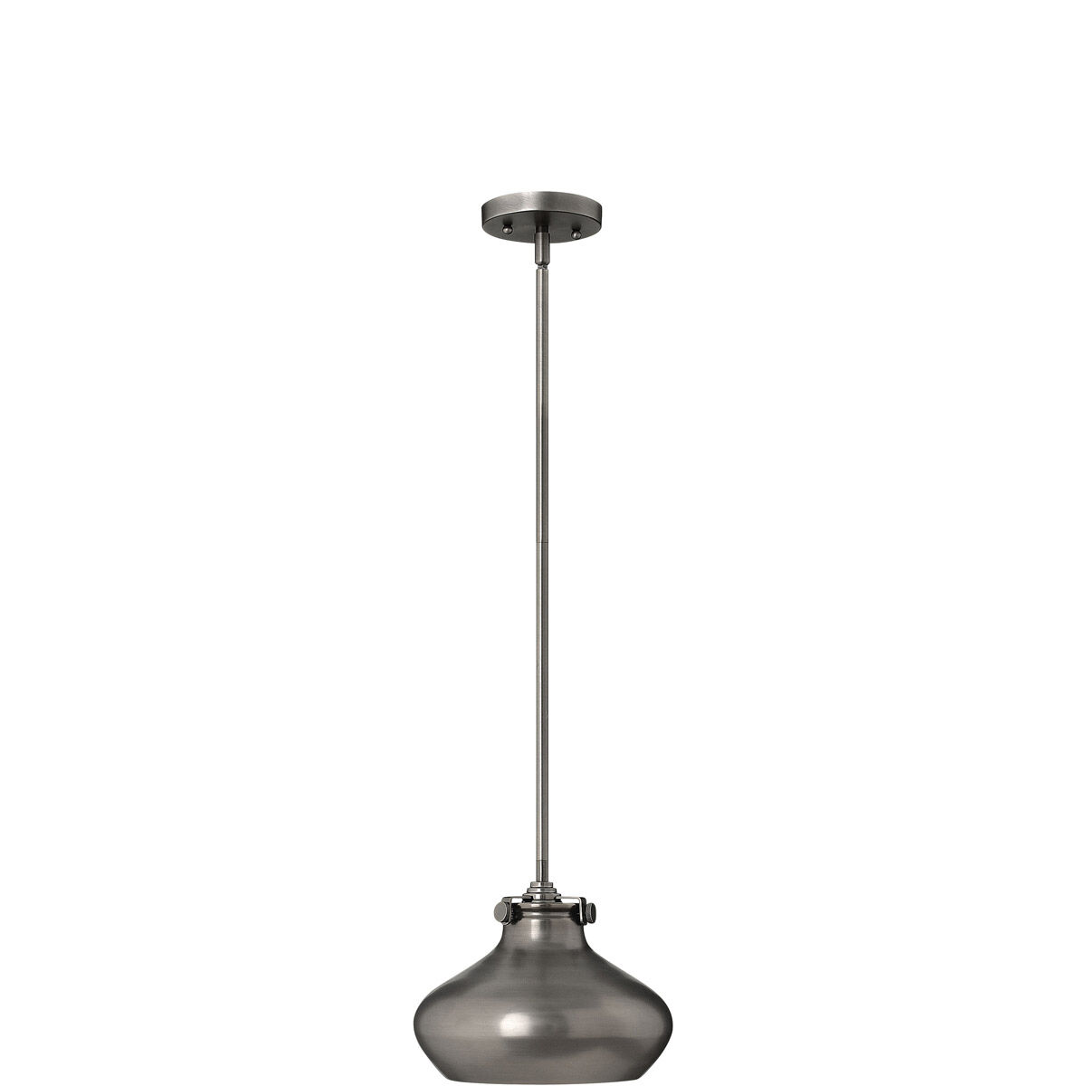 Congress 1 Light 9.75 inch Antique Nickel Mini-Pendant Ceiling Light