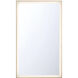 Lenora 54 X 54 inch Gold Mirror
